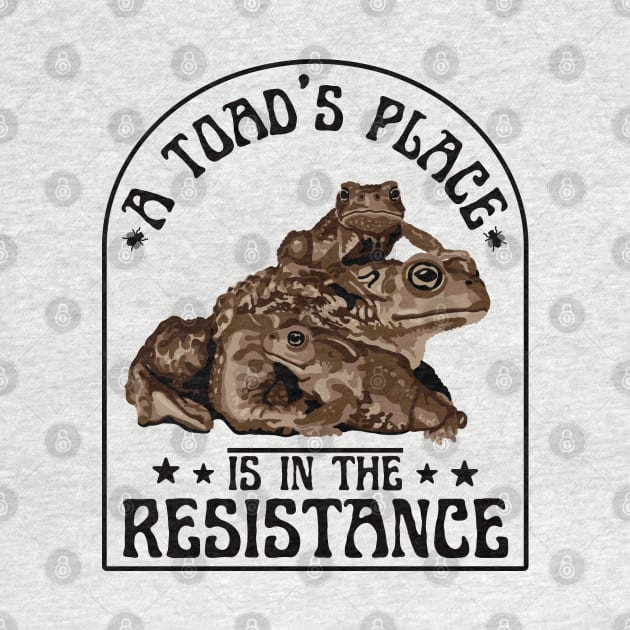 A Toad's Place Is In The Resistance by Slightly Unhinged